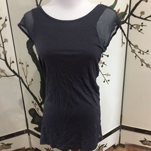 navy blue womens dressy t-shirt